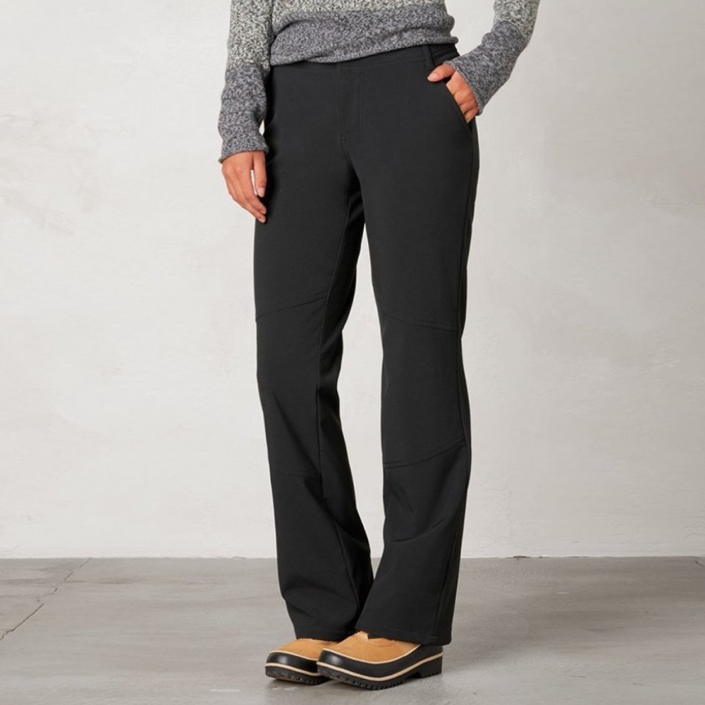 Women's prAna Softshell Gondola Pant Size 8 Black